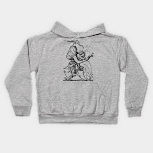 Grotesque #63 The Drolatic Dreams of Pantagruel (1565) Kids Hoodie